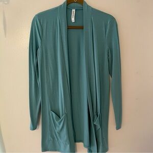 Zenana Premium Light Blue Cardigan Size Small
